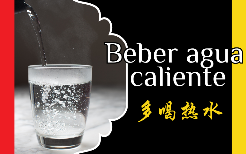 beber Agua caliente